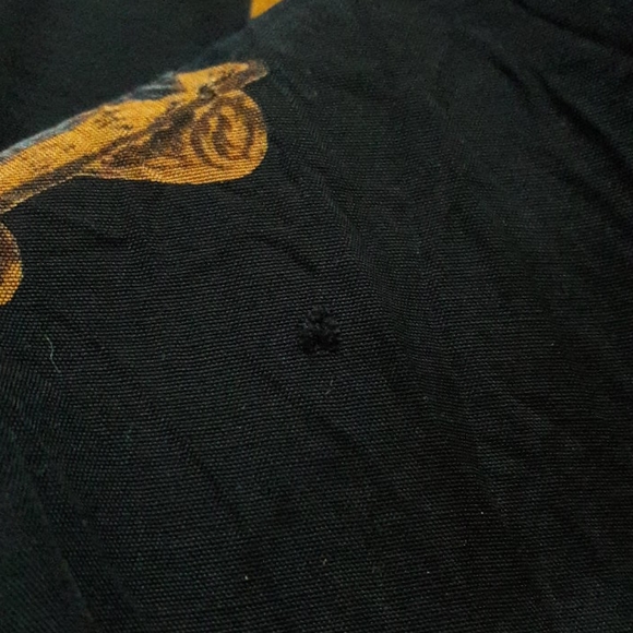 Vintage Native American Chief Button Down Shirt black - Picture 7 of 13